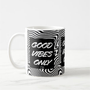 Caneca De Café Apenas Boas Vibrações. Caneca.