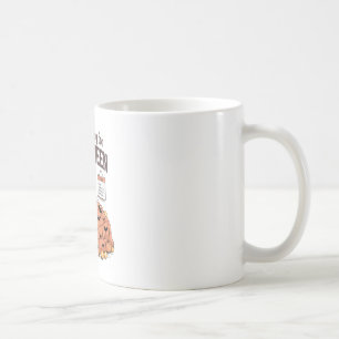 Caneca De Café Apenas Esperando A Citação Do Dia de as Bruxas eng