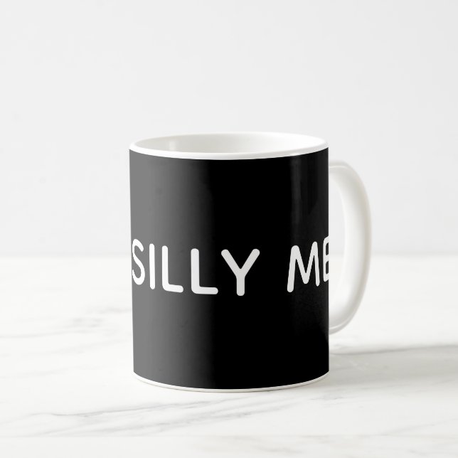 Caneca De Café Apenas eu bobo (Frente Esquerda)