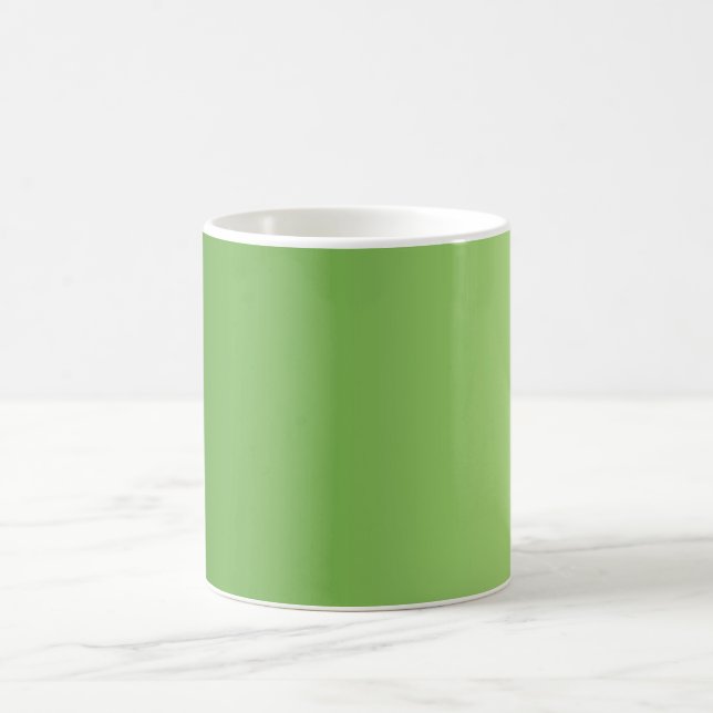 Caneca De Café APENAS gradações de COR - verde (Centro)