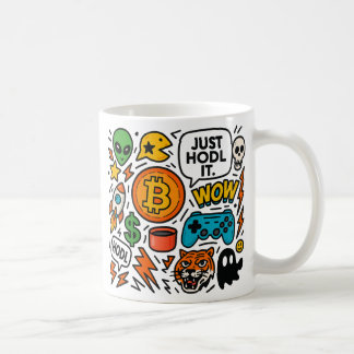 Caneca De Café Apenas Hodl It