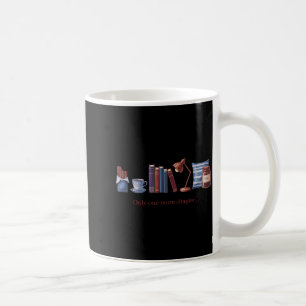 Caneca De Café Apenas mais 1 capítulo leitor de livro engraçado l