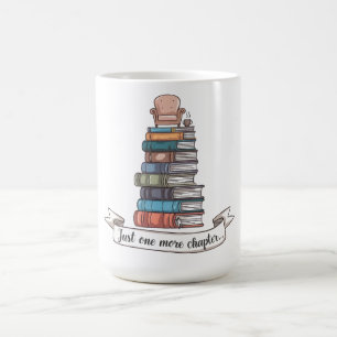 Caneca De Café Apenas Mais Um Capítulo - Design do Livro Cozy