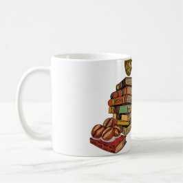 Caneca De Café Apenas Mais Um Capítulo Livros de Café Design Flor