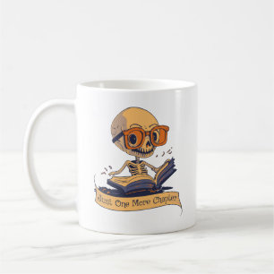 Caneca De Café Apenas Mais Um Esqueleto De Capítulo