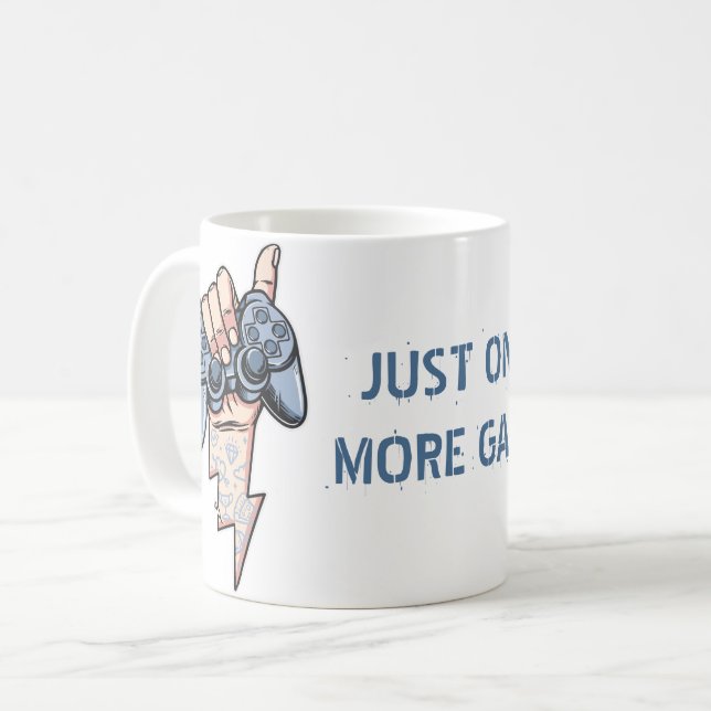 CANECA DE CAFÉ APENAS MAIS UM JOGO (Frente Esquerda)