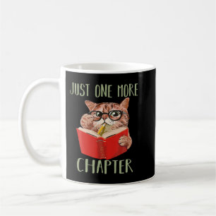Caneca De Café Apenas Mais Um Livro De Capítulo Lendo Cat 131