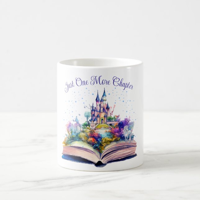 Caneca De Café Apenas Mais Um Livro De Capítulos (Centro)