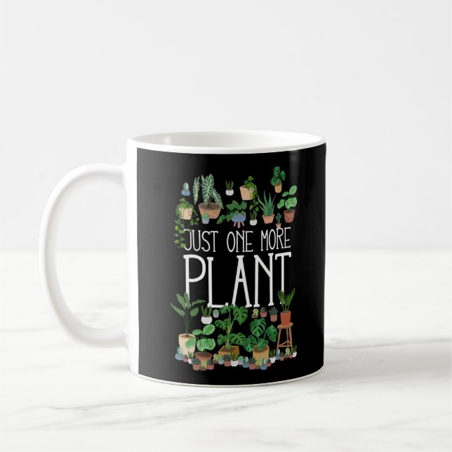 Caneca De Café Apenas Mais Uma Planta (Esquerda)