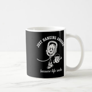 Caneca De Café Apenas Por Ai Porque A Vida Balança Escalada Fu
