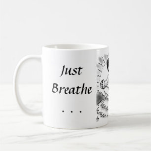 Caneca De Café Apenas respire…