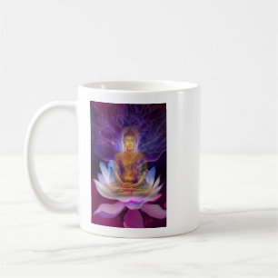 Caneca De Café Apenas Respire... Lotus Budhha Mug