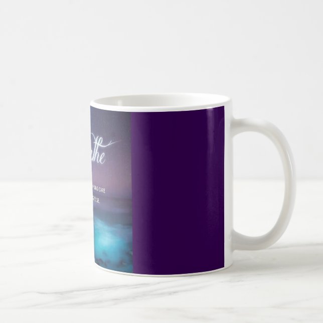 Caneca De Café Apenas respire o universo ciao… (Direita)