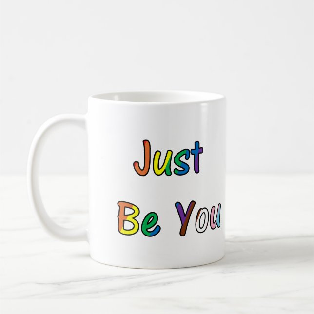 Caneca De Café Apenas Seja Você (Esquerda)