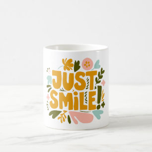 Caneca De Café Apenas sorria