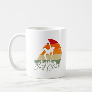 Caneca De Café Apenas suba a T-Shirt