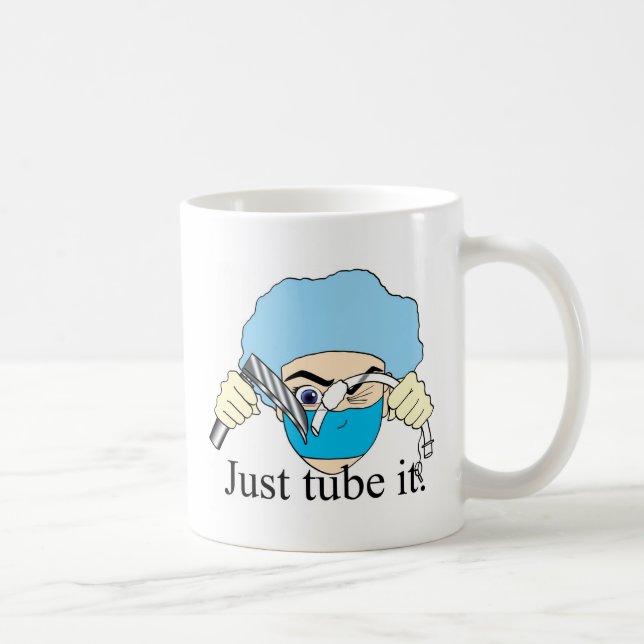 Caneca De Café Apenas tubo ele (Direita)