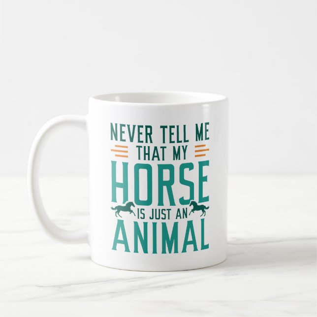 Caneca De Café Apenas Um Animal (Esquerda)