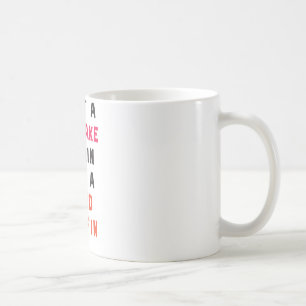 Caneca De Café Apenas Um Cupcake Procurando Um Muffin Enrolado