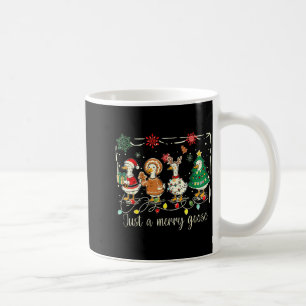 Caneca De Café Apenas Um Ganso Alegre Divertido Ganso Bobo Papai