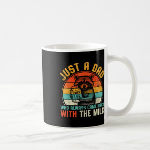 Caneca De Café Apenas Um Pai Que Sempre Voltou Com A Família Leit