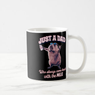 Caneca De Café Apenas Um Pai Que Sempre Voltou Com O Leite
