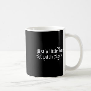 Caneca De Café Apenas Um Pequeno Raio De Breve Black Halloween Sp