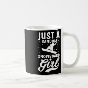 Caneca De Café Apenas Um Snowboard Snowboard Boarder