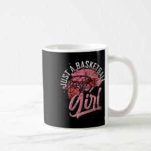 Caneca De Café Apenas Uma Garota Bysketbyll Jogadora De Esportes
