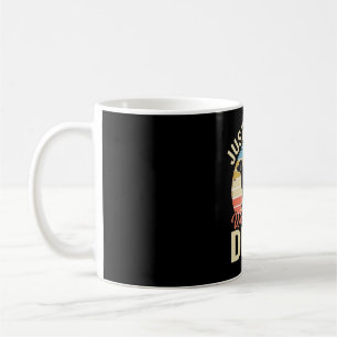 Caneca De Café Apenas uma Garota que Ama Cães Amante de Cães Vint