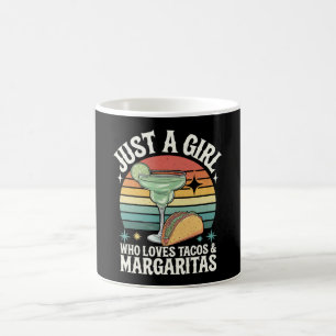 Caneca De Café Apenas Uma Garota Que Ama Tacos E Margarita Mexica