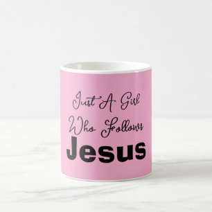 Caneca De Café Apenas uma Garota que Segue Jesus