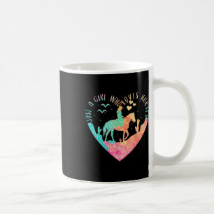 Caneca De Café Apenas Uma Menina Que Ama Cavalos
