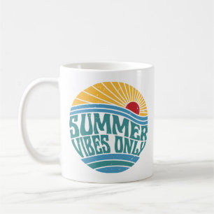 Caneca De Café Apenas Víblias de Verão Retroativas