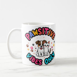 Caneca De Café Apenas Víblias Pawsitive