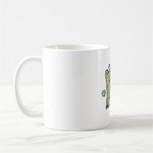 Caneca De Café Apenas Vibrações de Sapo