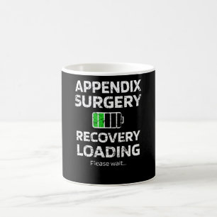 Caneca De Café Apêndice Recuperação de Cirurgia  Remoção da 