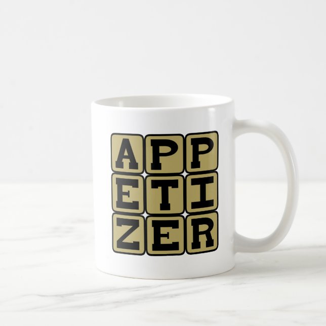 Caneca De Café Aperitivo, Pequena Porção (Direita)