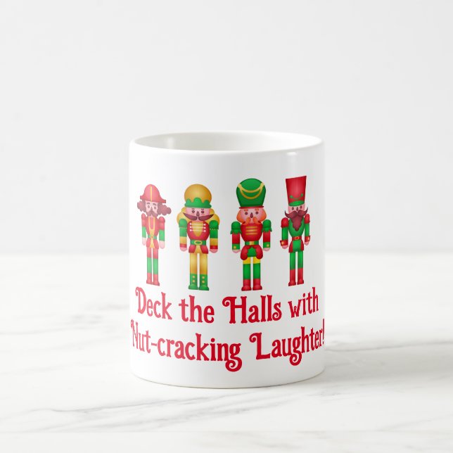 Caneca De Café Apertadores de Nozes de Natal  (Centro)