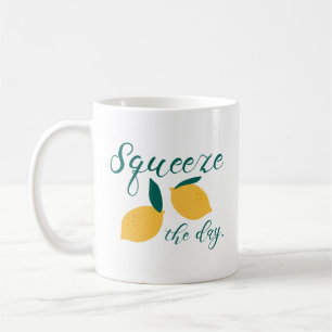Caneca De Café Aperte O Dia