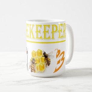 Caneca De Café Apicultor – Se eu corro, você corre – Abelha – Api
