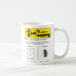 Caneca De Café Apicultura do geek (Visão geral do sistema) - Mug