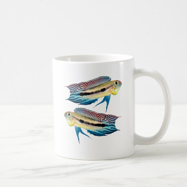Caneca De Café Apistogramma mendezi (Direita)