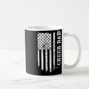 Caneca De Café Aplaudir Pai Liderança de Torcida Bandeira America