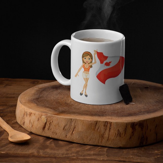 Caneca De Café Aplausos Para O Canadá Coffee Mug (Criador carregado)