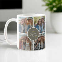 Aplausos personalizáveis para a colagem de 8 fotos