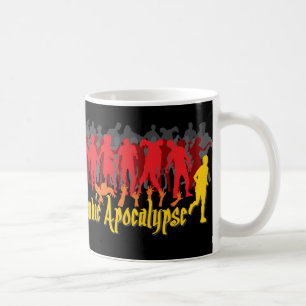Caneca De Café Apocalipse do zombi