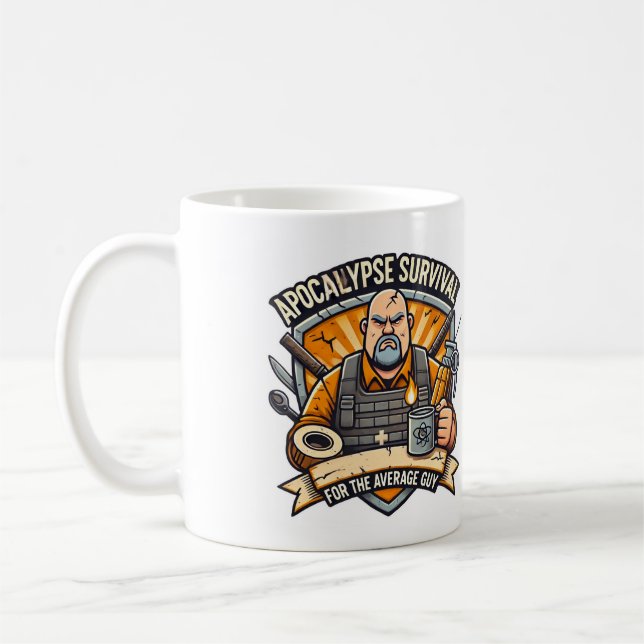 Caneca De Café Apocalypse Survivor Coffee Mug (Esquerda)