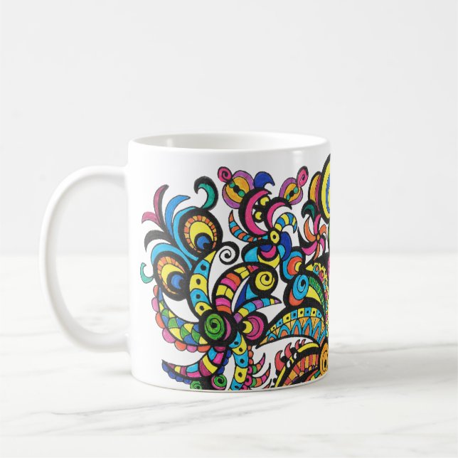 Caneca De Café Apocalyptic Parrots Mug (Esquerda)