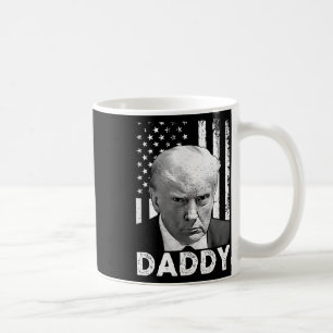 Caneca De Café Apoiadores do Trump Daddy Presidente 2025 Homens e